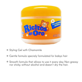 Ingredients list of Ricitos de Oro Chamomile Gel