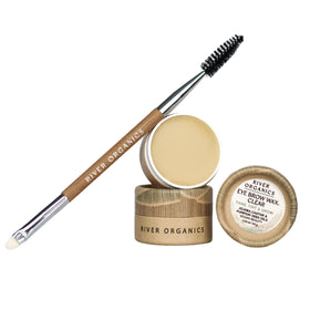 Ingredients list of River Organics Clear Eyebrow Wax