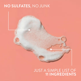 Ingredients list on Native Shampoo and Conditioner packaging