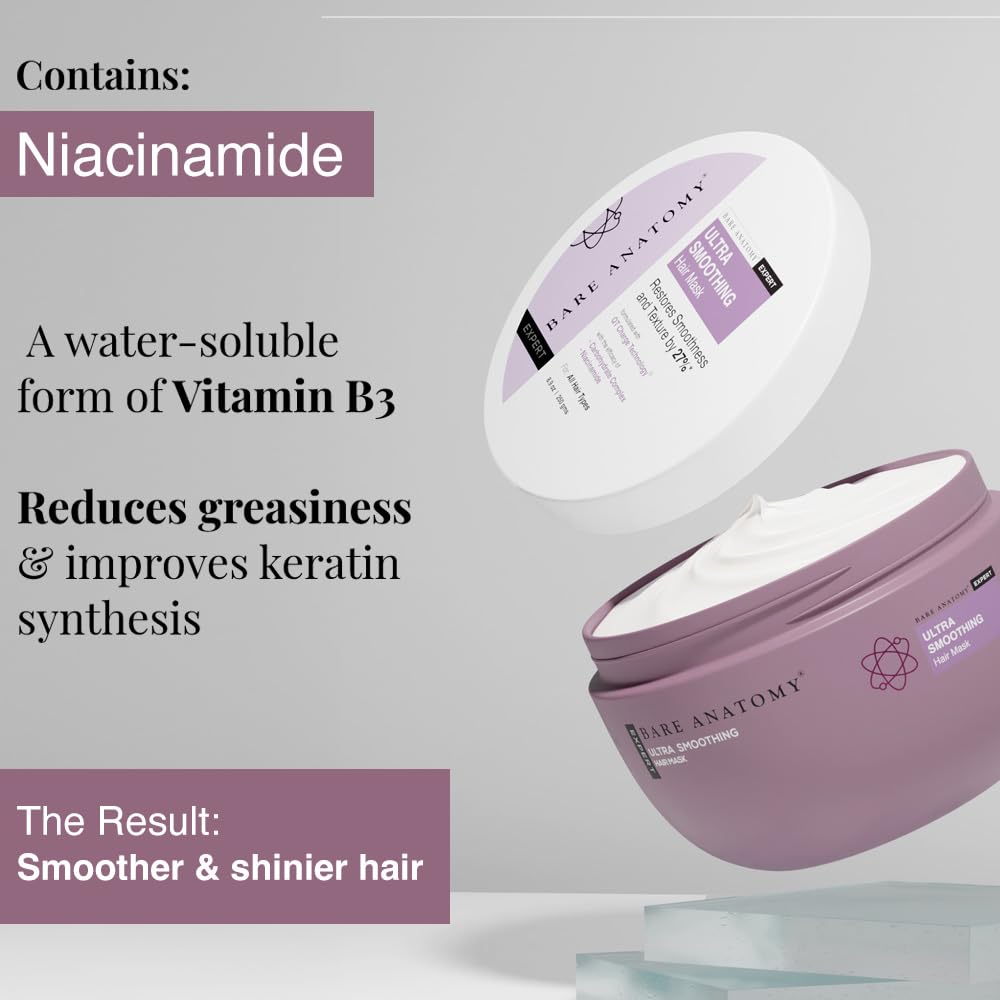 Ingredients of Bare Anatomy Ultra Smoothing Hair Mask