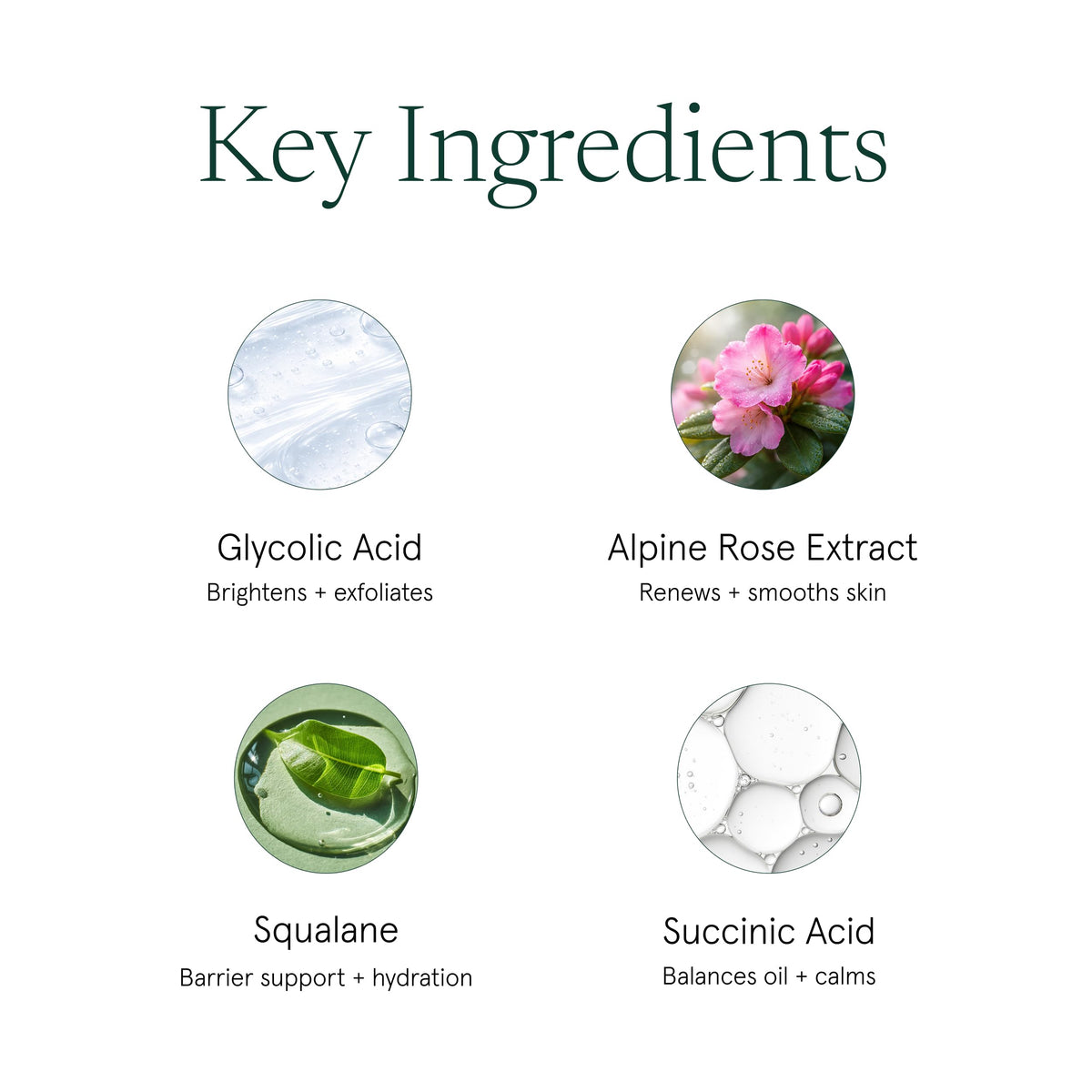 Ingredients of Barefaced Polishing Pads on display