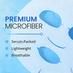 Ingredients of Ebanel Collagen Face Mask displayed