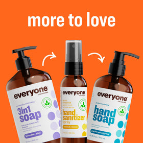 Ingredients of Everyone 3-in-1 Soap Cedar and Citrus