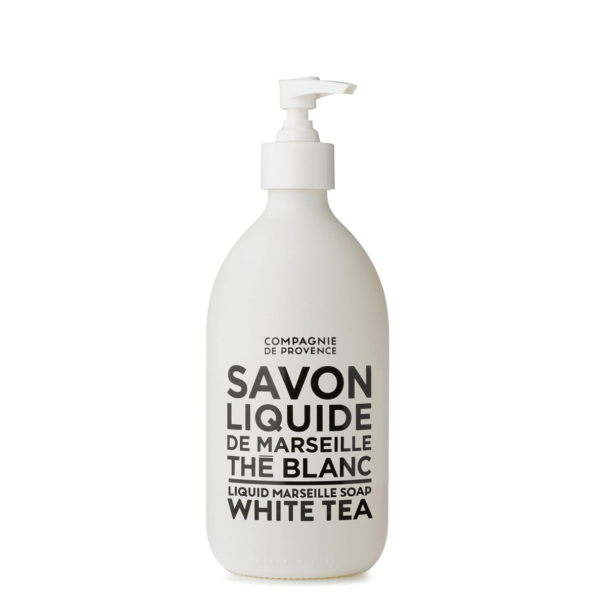 Ingredients of La Compagnie de Provence Marseille Liquid Soap including olive oil and coconut oil