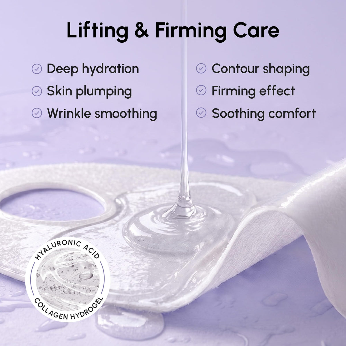 Ingredients of MAREE V Line Lifting Mask displayed