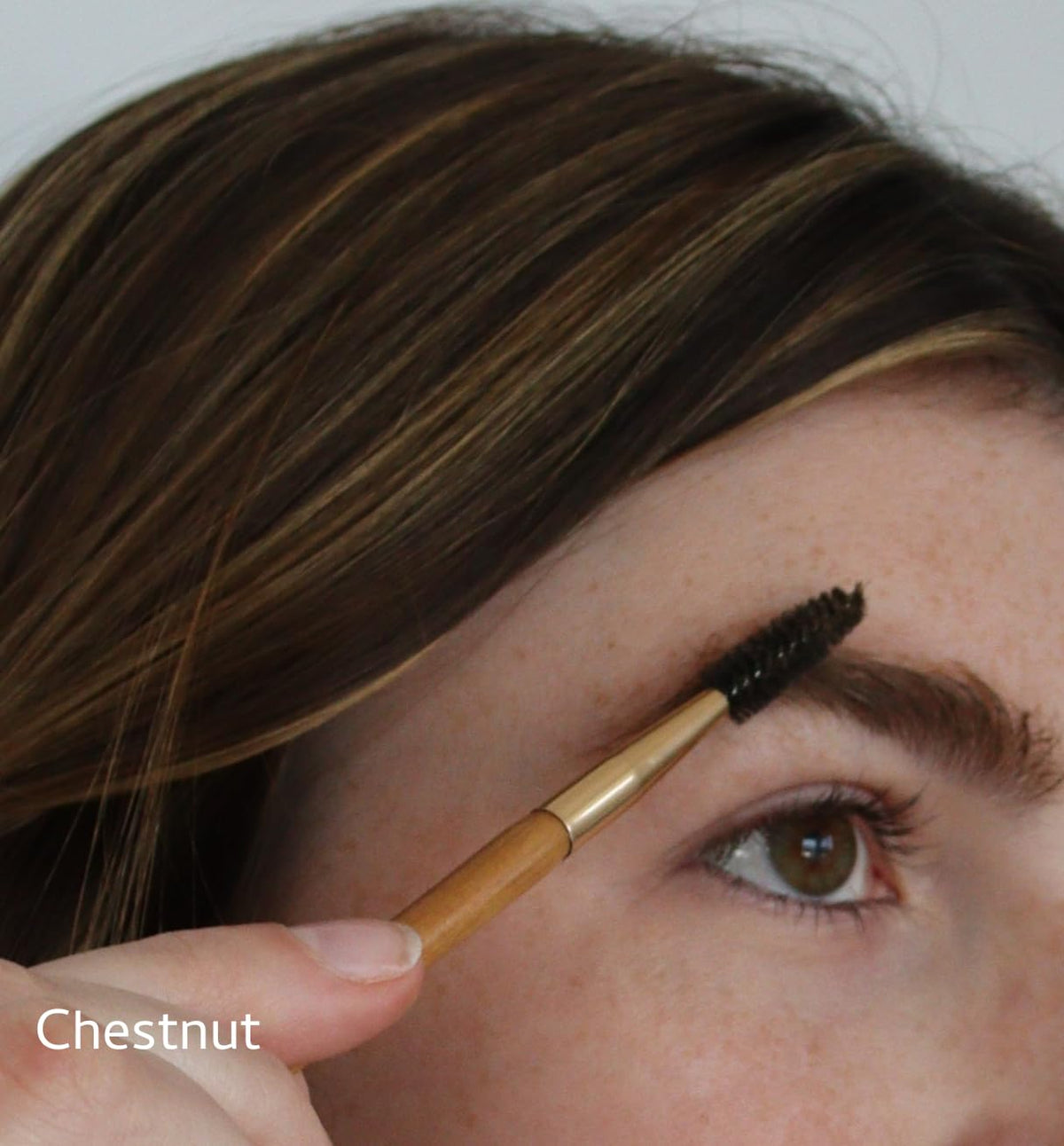 Ingredients of River Organics Dark Brow Wax displayed