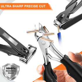 Ingrown nail lifter and file included in DRMODE set