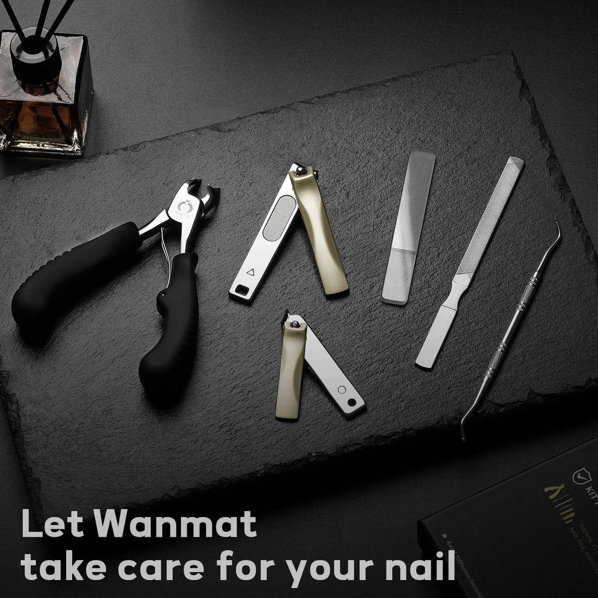 Ingrown toenail lifters from Wanmat toenail clippers set