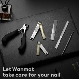 Ingrown toenail lifters from Wanmat toenail clippers set