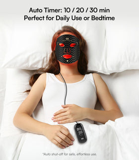 INIA Red Light Therapy Mask lifestyle scene