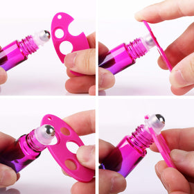 inice 10ml essential oils roller bottles set with accessories including droppers and funnel