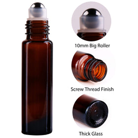inice 10ml roller bottle with funnel and brush