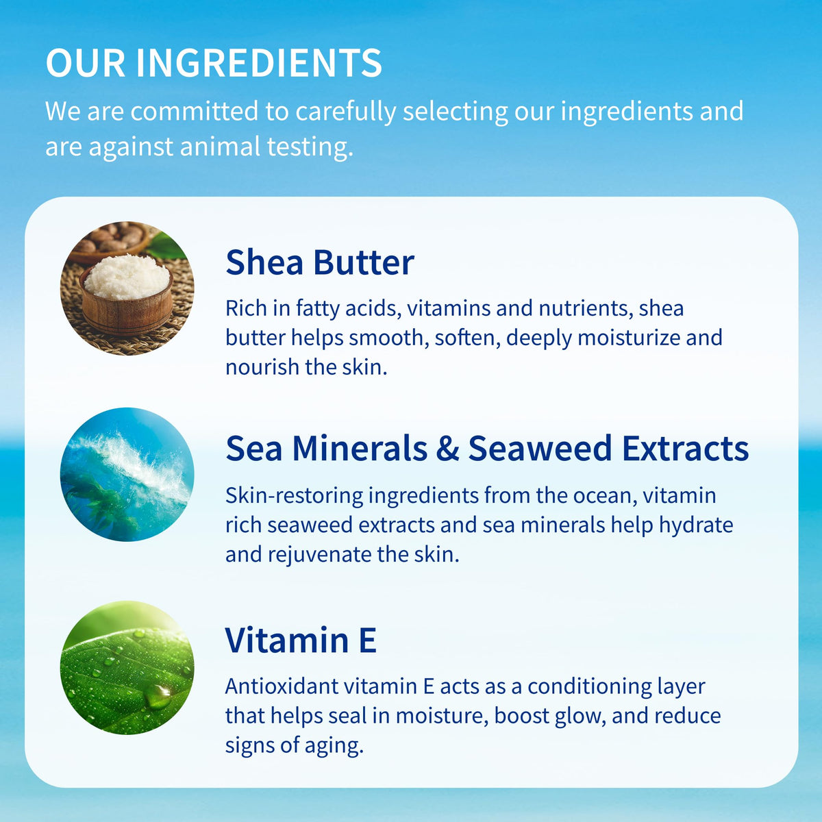 Inis Revitalizing Body Lotion with ingredients displayed