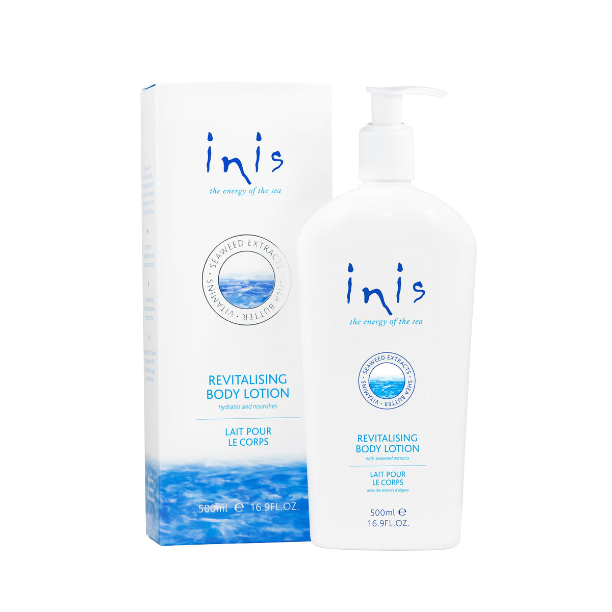 Inis the Energy of the Sea Revitalizing Body Lotion 16.9 fl oz front view