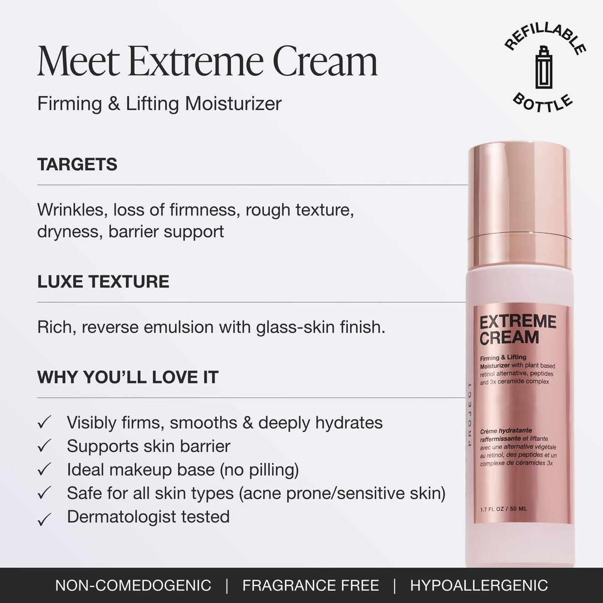 Innbeauty Project Extreme Cream 50ml back view