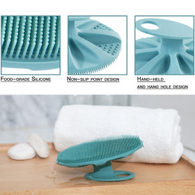 INNERNEED Silicone Body Cleansing Brush showing soft bristles
