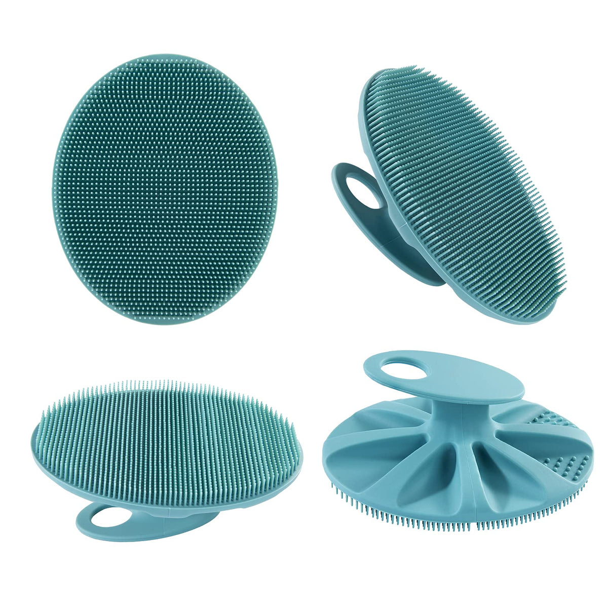 INNERNEED Silicone Body Cleansing Brush with hanging hole