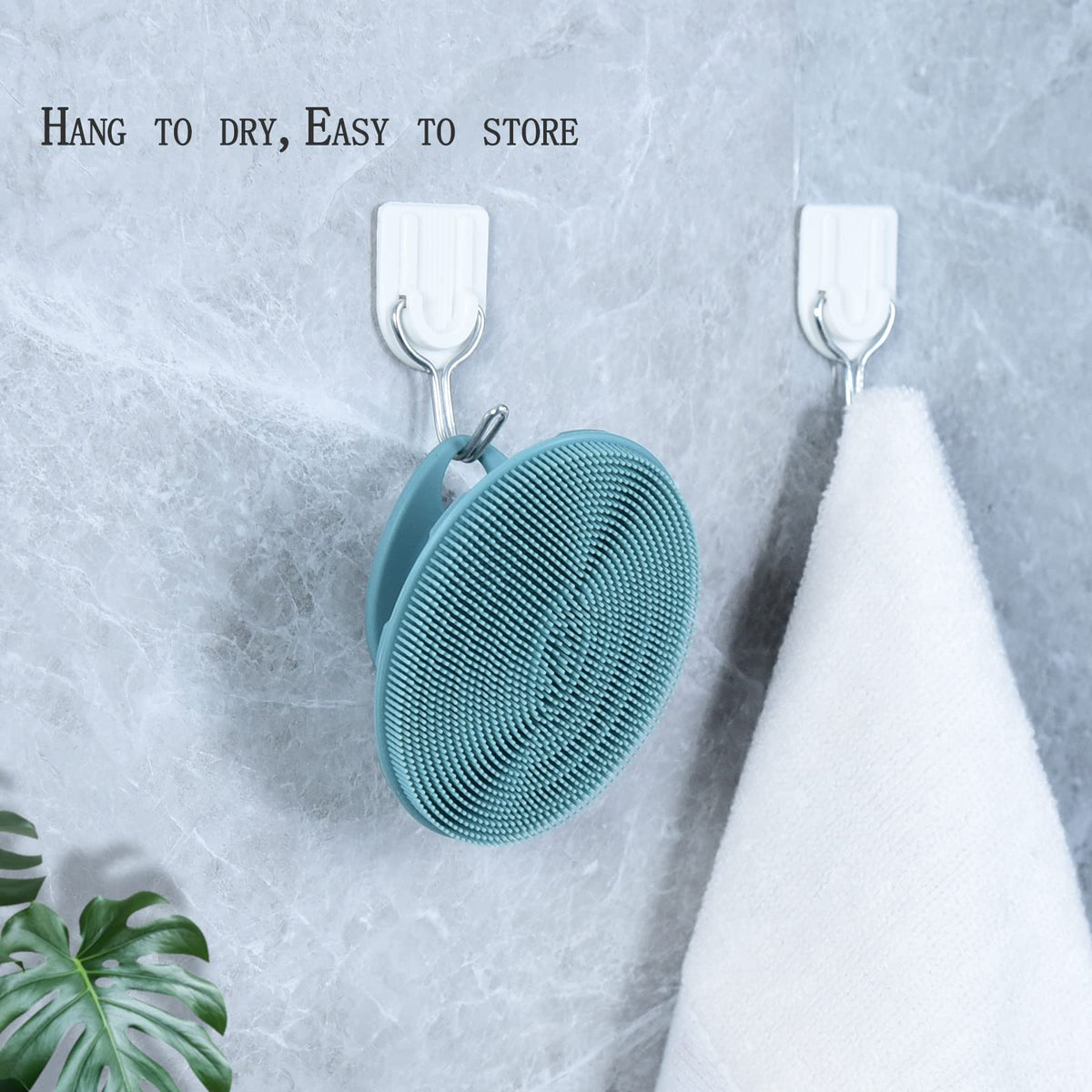 INNERNEED Silicone Face Brush pack of 2 showing both colours
