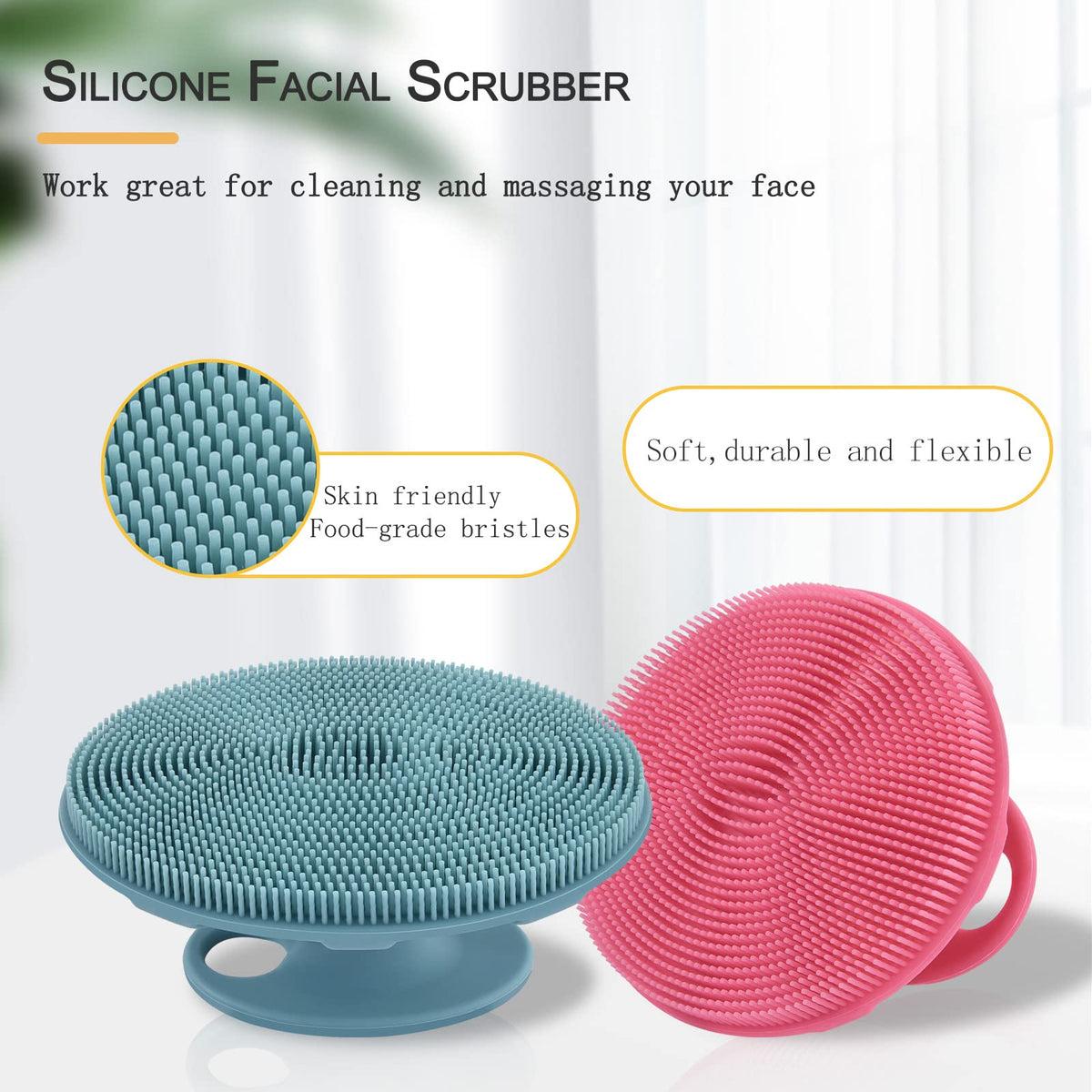 INNERNEED Silicone Face Brush packaging display