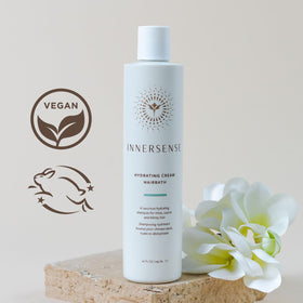 INNERSENSE Hydrating Cream Hairbath Shampoo 32oz refill side view