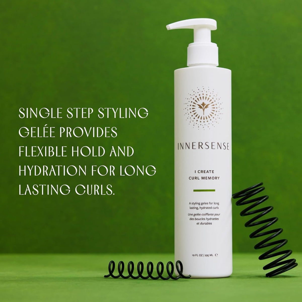 INNERSENSE I Create Curl Memory Cream 32oz refill back view