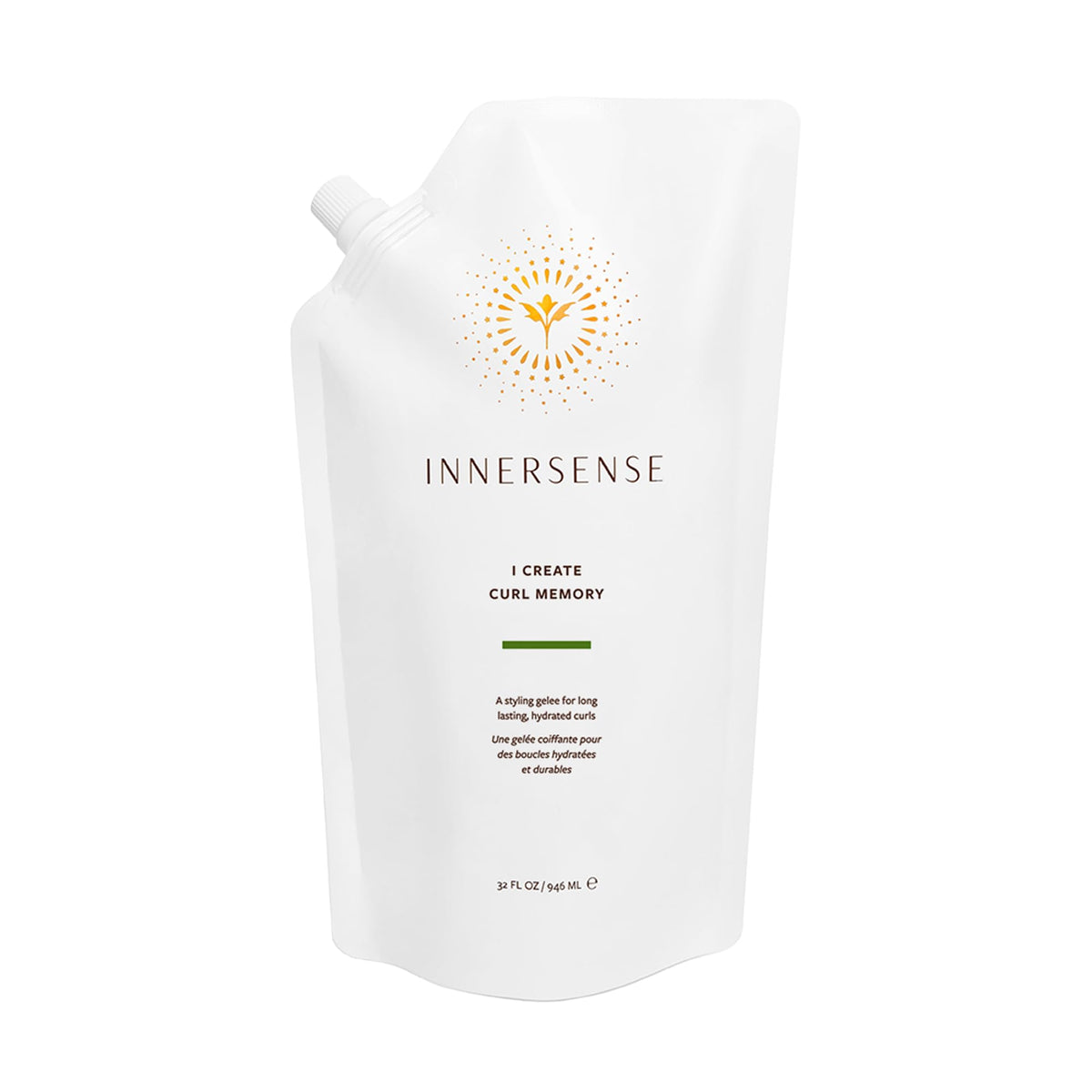 INNERSENSE I Create Curl Memory Cream 32oz refill front view