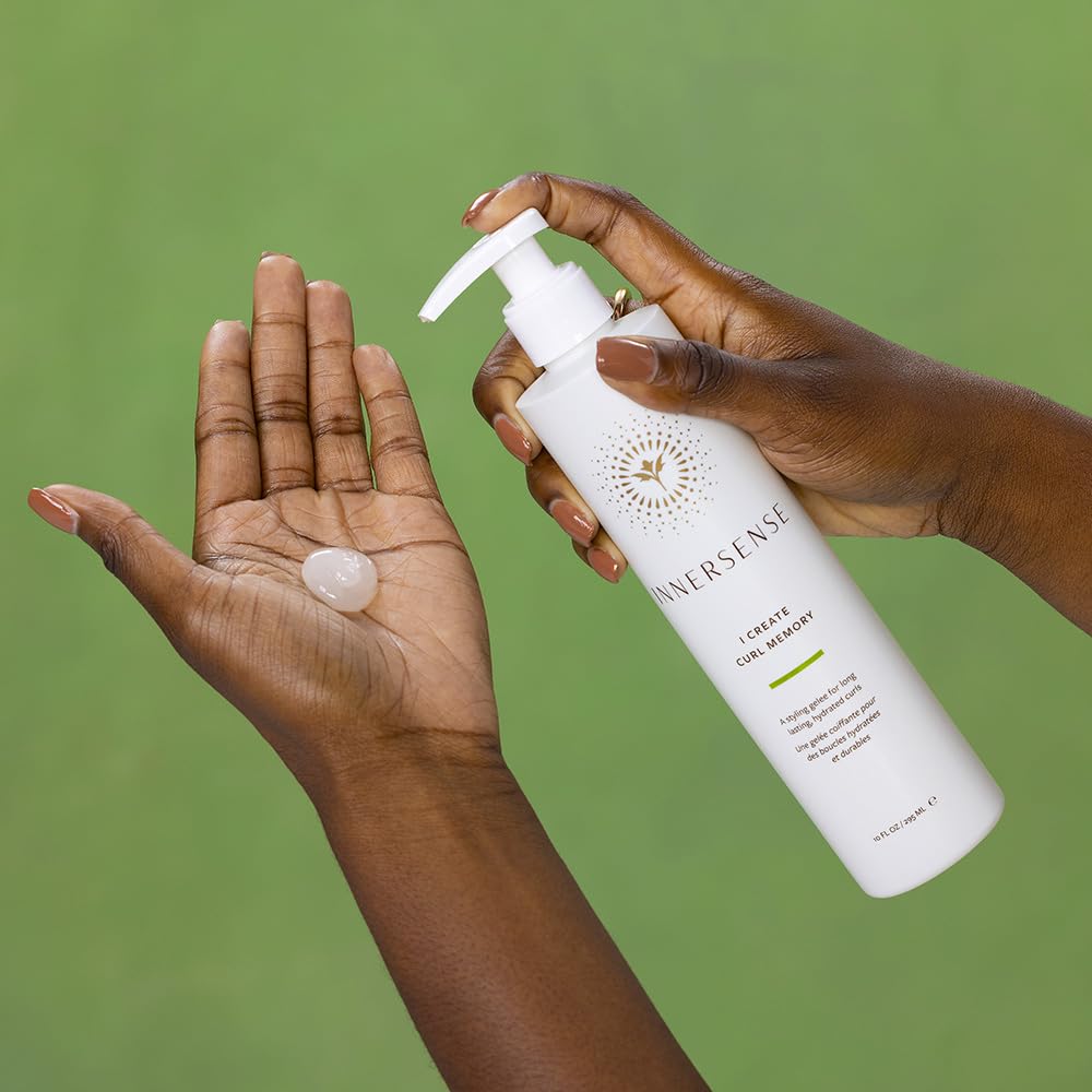 INNERSENSE I Create Curl Memory Styling Cream with bamboo extract