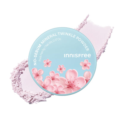 innisfree Cherry Blossom No Sebum Mineral Powder front view