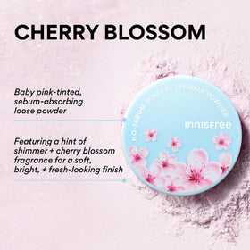 innisfree Cherry Blossom No Sebum Mineral Powder packaging