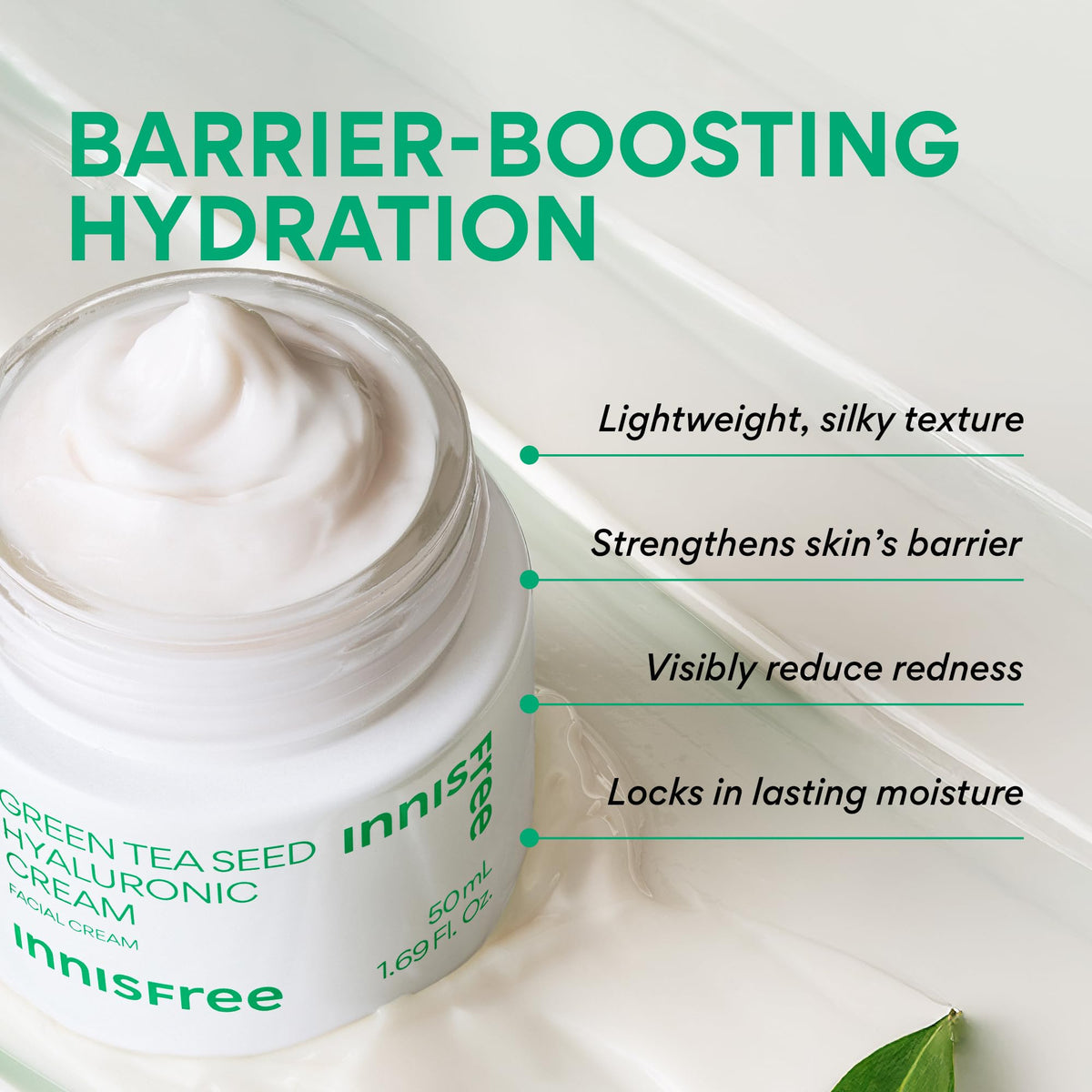 innisfree Cleansing Oil being applied on skin