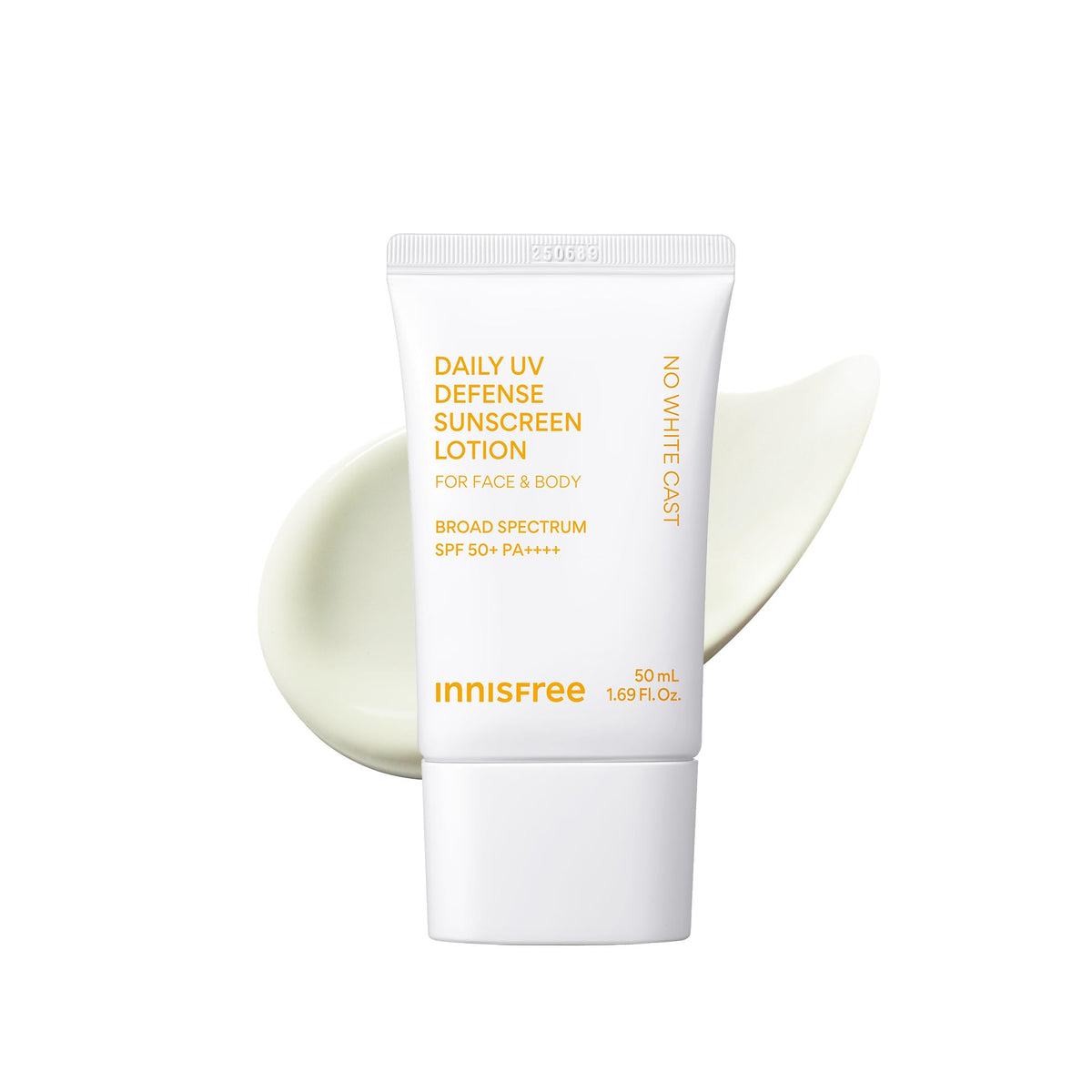 innisfree Daily UV Defense Sunscreen SPF 50+ front view