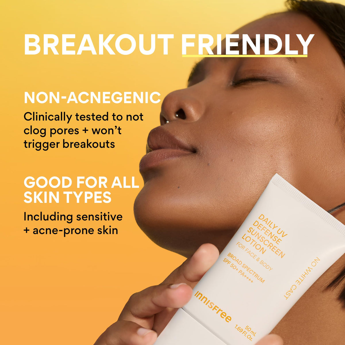 innisfree Daily UV Defense Sunscreen SPF 50+ ingredients list