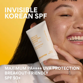innisfree Daily UV Defense Sunscreen SPF 50+ lifestyle scene