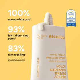 innisfree Daily UV Defense Sunscreen SPF 50+ side view