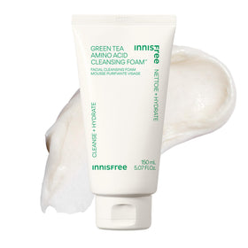 innisfree Green Tea Amino Acid Cleansing Foam front view