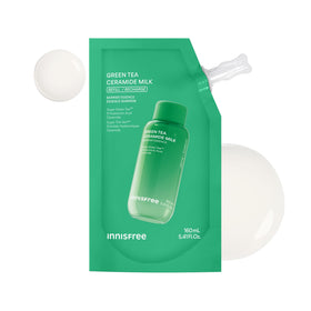 innisfree Green Tea Ceramide Milk Refill front view