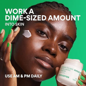 innisfree Green Tea Seed Hyaluronic Acid Cream with other skincare products
