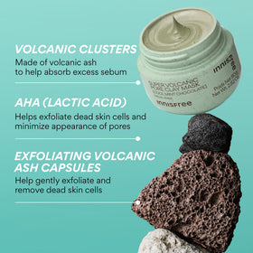 innisfree Mint Chocolate Super Volcanic Clay Mask ingredients list