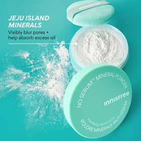 innisfree No Sebum Matte Mineral Powder 50g back view
