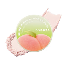 innisfree Peach Blossom No Sebum Mineral Powder front view with packaging