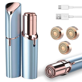 innobeaut Electric Facial Hair Remover front view with dual-ring design