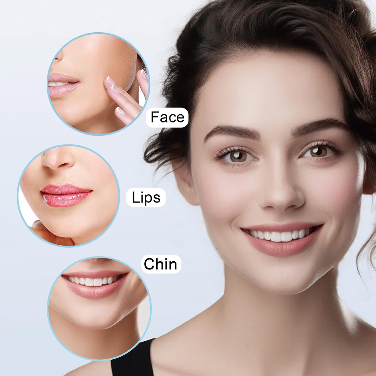 innobeaut facial hair remover LED light feature
