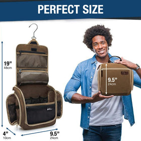 Inside compartments of DD D&D Wanderlust Toiletry Bag