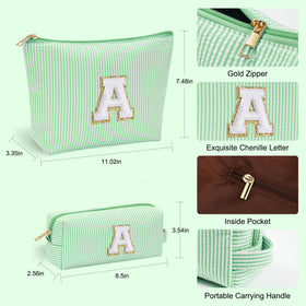 Inside view of YOOLIFE Travel Makeup Bag showing storage
