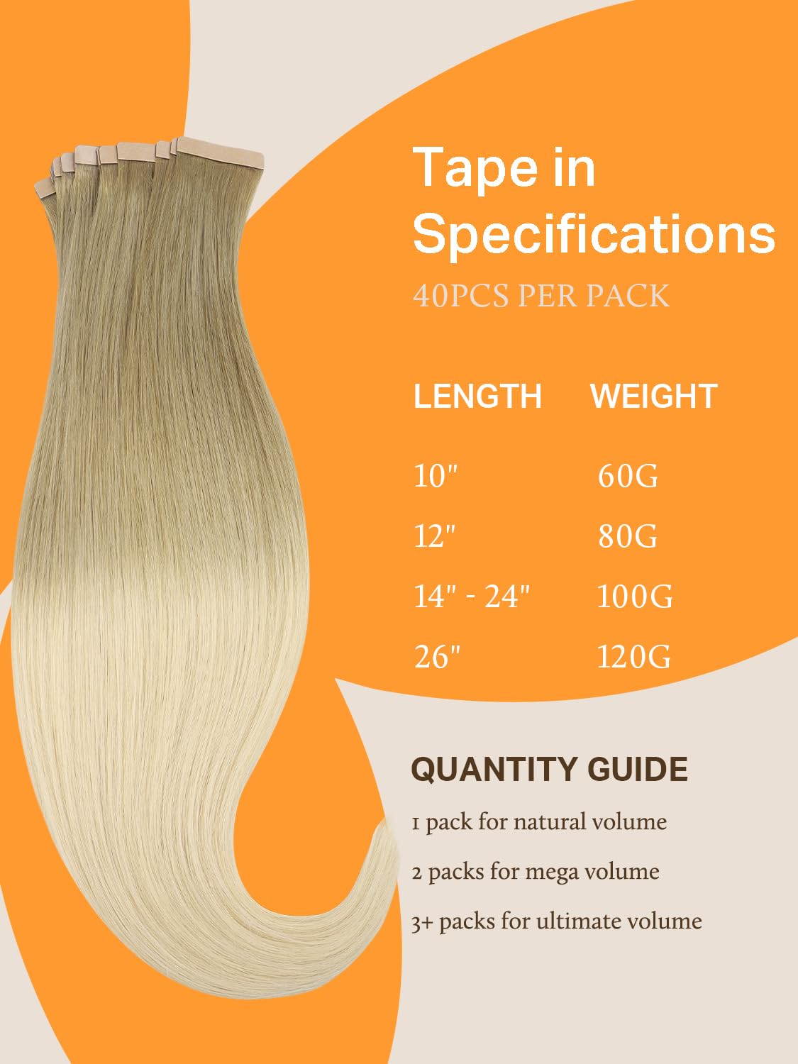Installation process of DOORES Tape in Hair Extensions