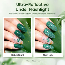 Instruction manual for beetles Green Cat Eye Gel Nail Polish