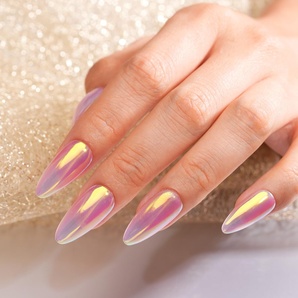 Instruction manual for Pretty Diva Aurora Chrome Nail Powder
