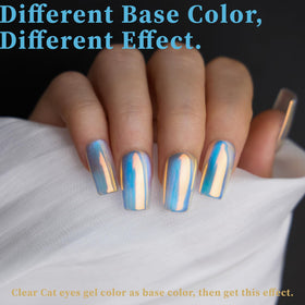 Instruction manual included with Pretty Diva Sunset Chrome Nail Powder