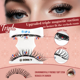 Instruction sheet for Higu clace magnetic eyelashes