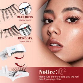 Instruction sheet for Higu clace magnetic eyelashes